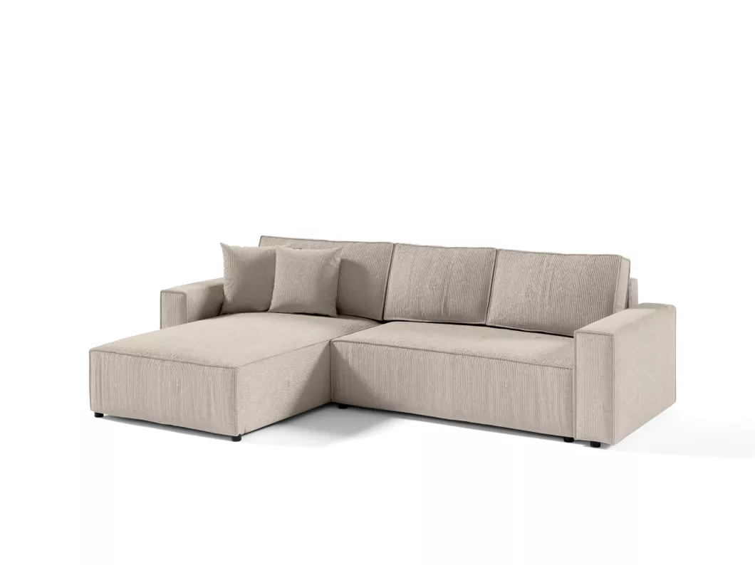 Kauf Unique Ecksofa Bento L Form Couch Beige (Poso 2)