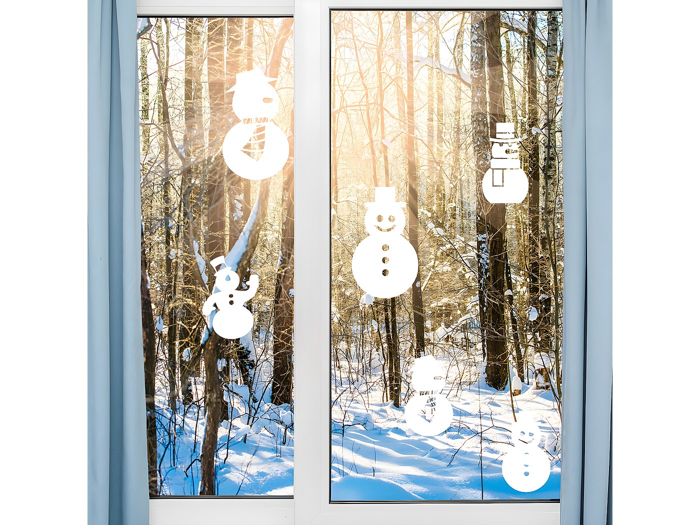 Stickers électrostatiques Pour Vitres De Fenêtres Pour Balcon, Salle De