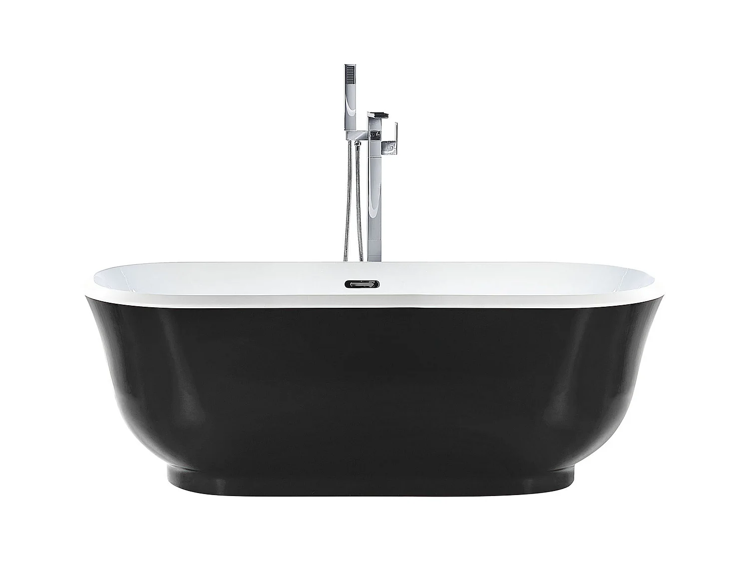 Baignoire îlot TESORO 170 x 77 cm Noir