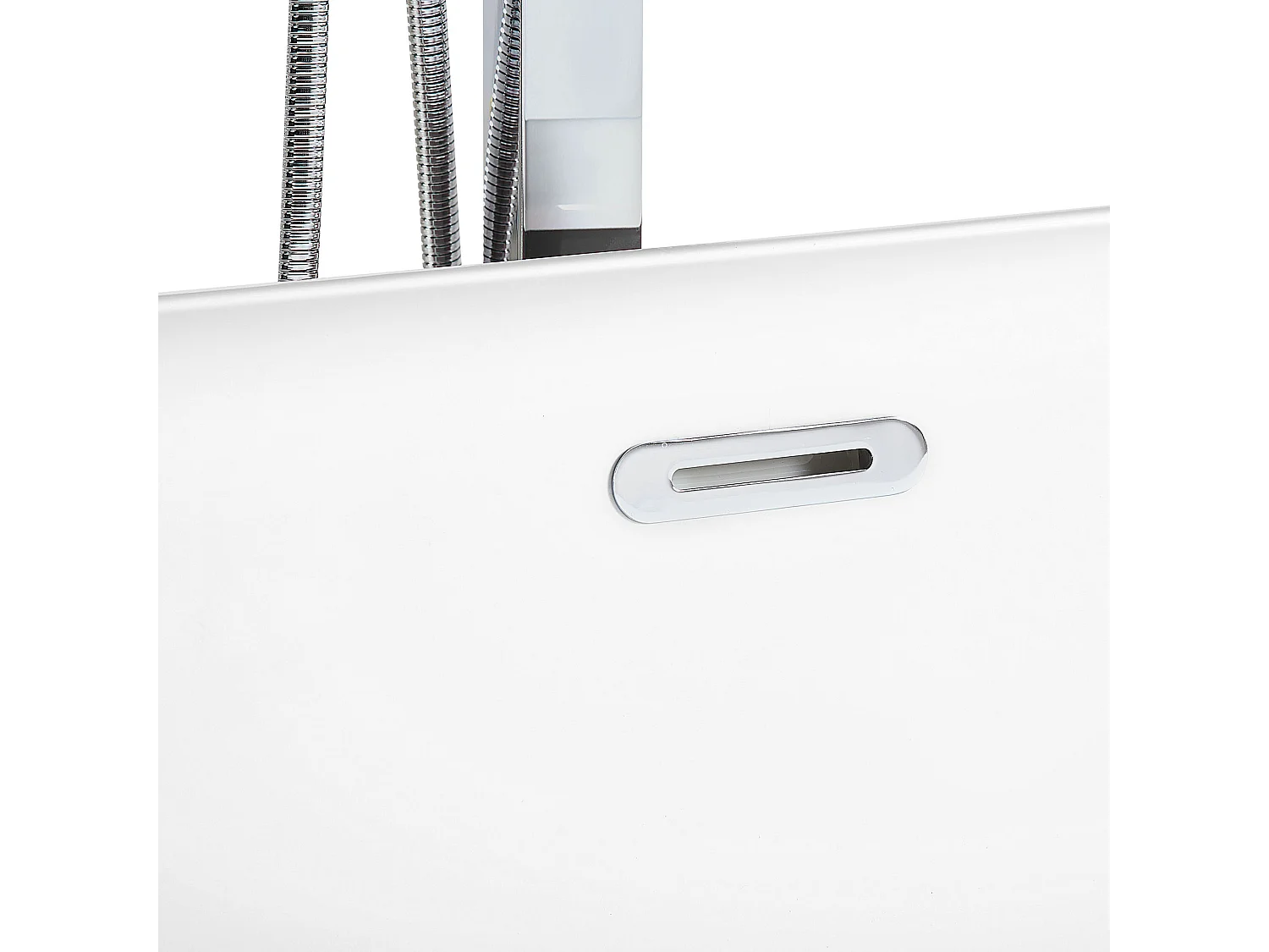 Wanna wolnostojąca TESORO 170 x 77 cm Czarny