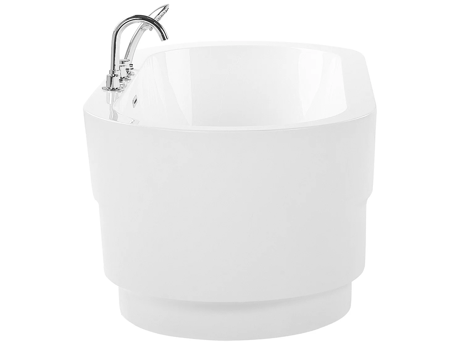 Bañera independiente EMPRESA con fijaciones 170 x 80 cm Blanco