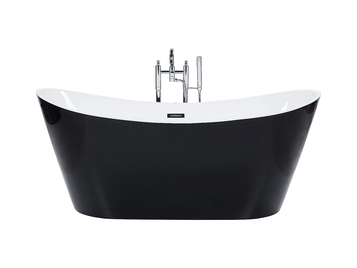 Baignoire îlot ANTIGUA 160 x 76 cm Noir