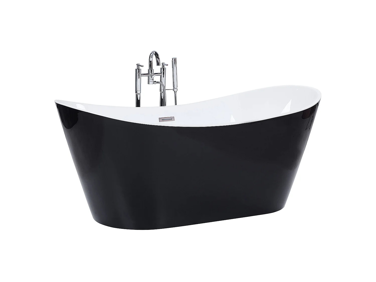 Baignoire îlot ANTIGUA 160 x 76 cm Noir