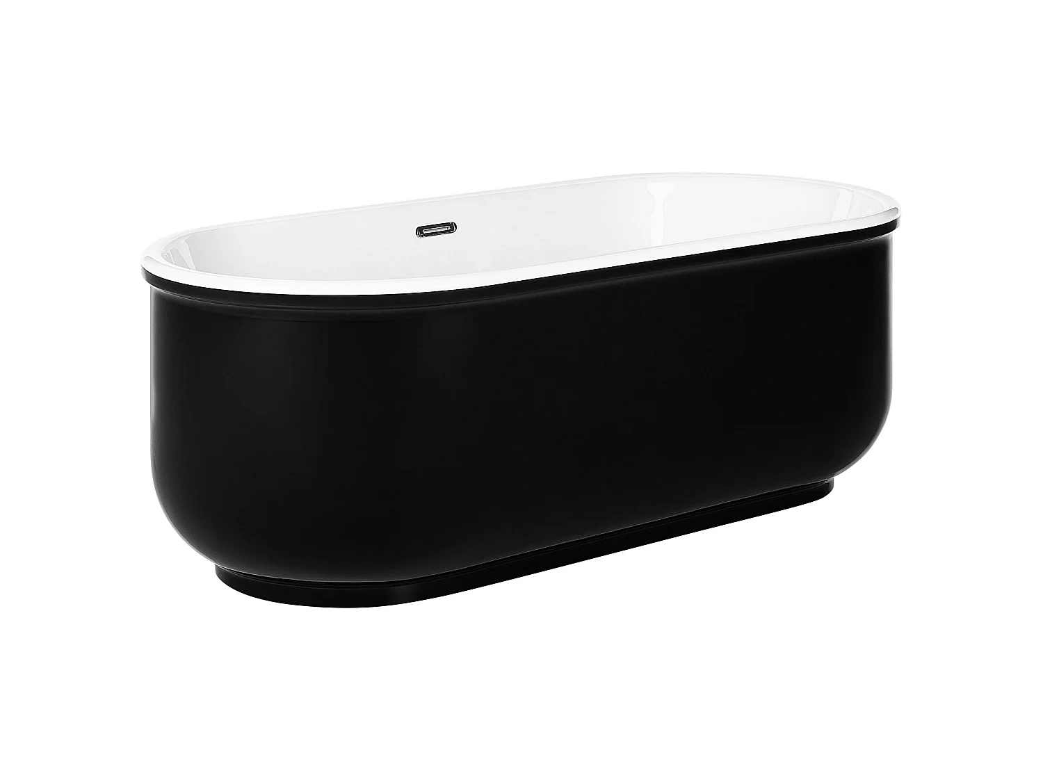 Baignoire îlot PINEL 170 x 80 cm Noir