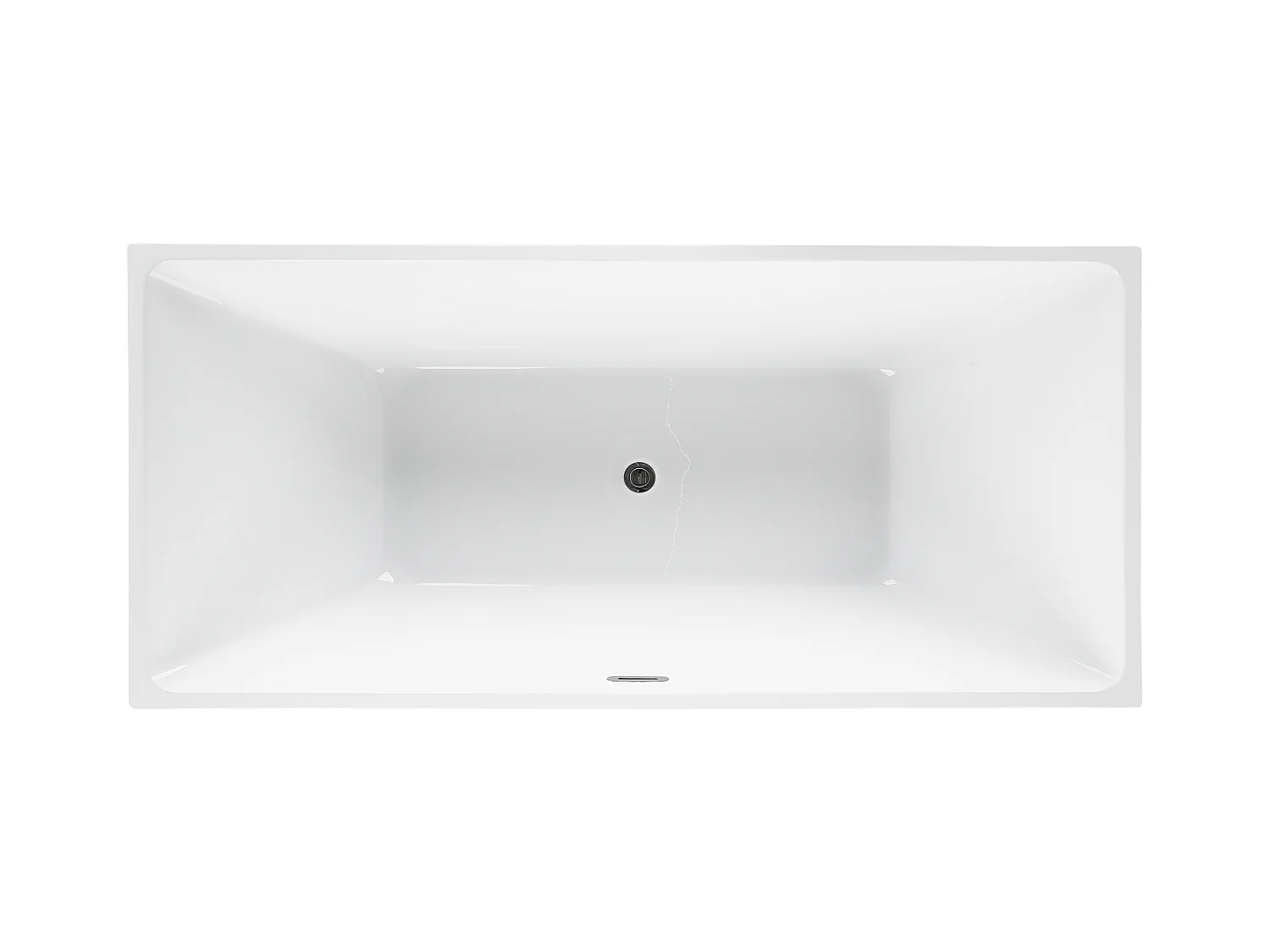 Baignoire îlot RIOS 170 x 80 cm Rouge