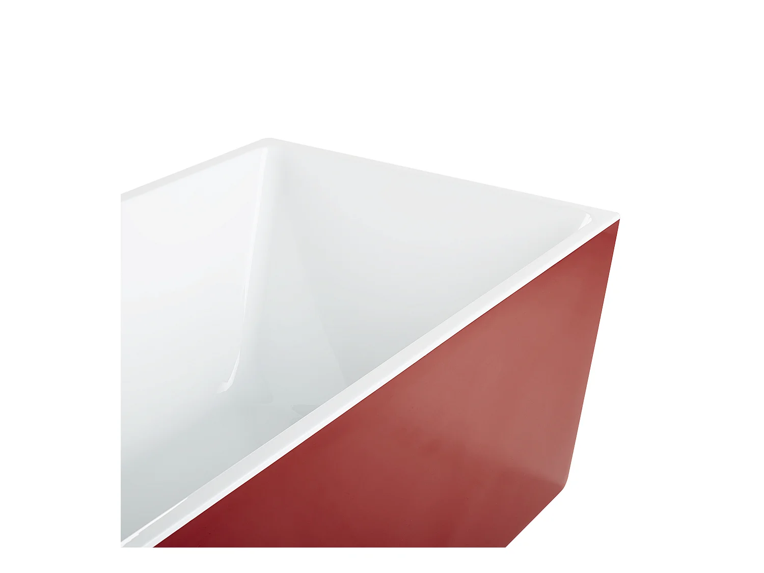 Baignoire îlot RIOS 170 x 80 cm Rouge