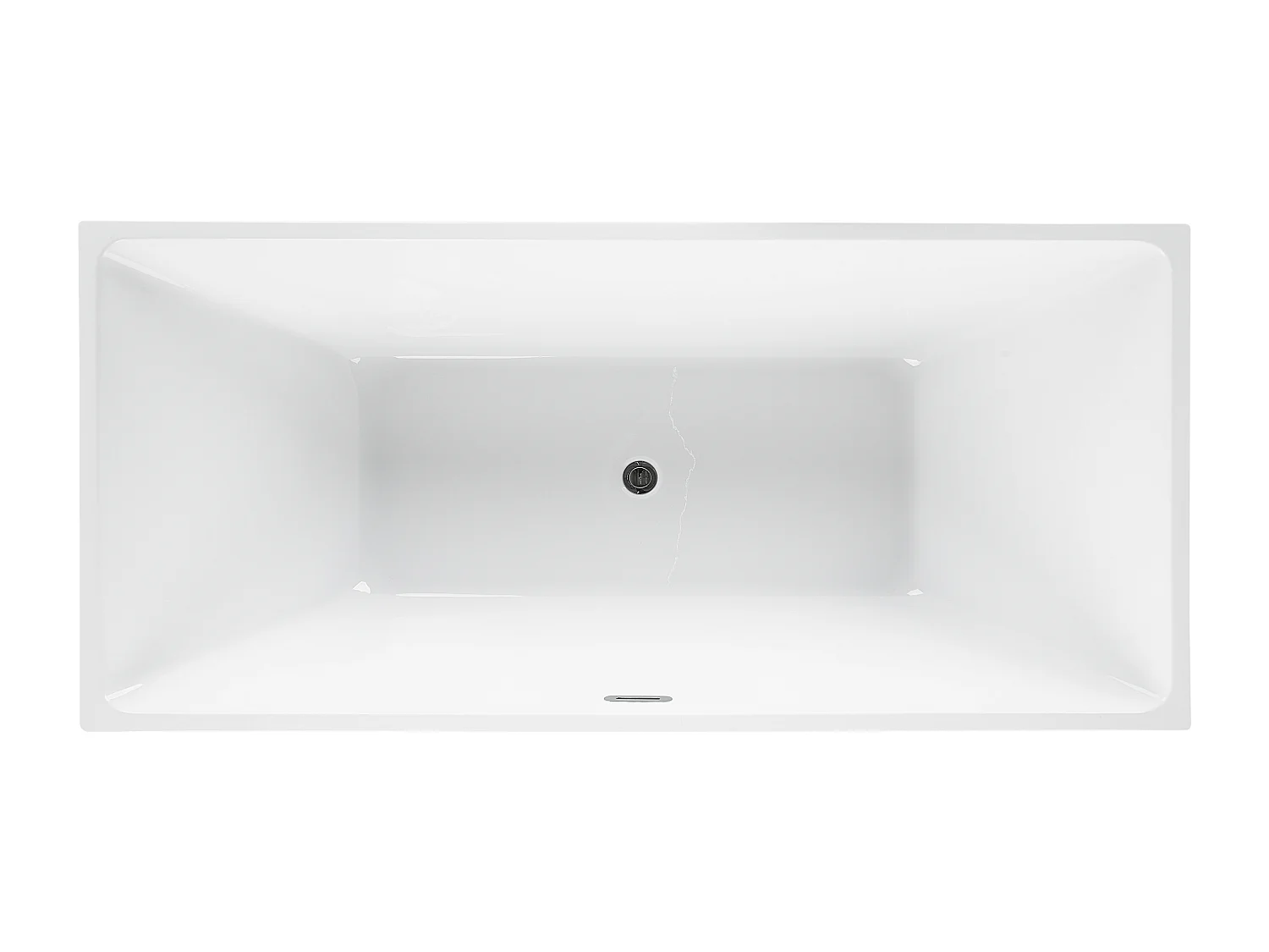 Baignoire îlot RIOS 170 x 80 cm Rouge