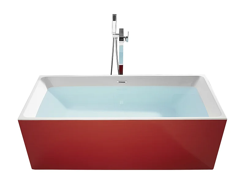 Baignoire îlot RIOS 170 x 80 cm Rouge