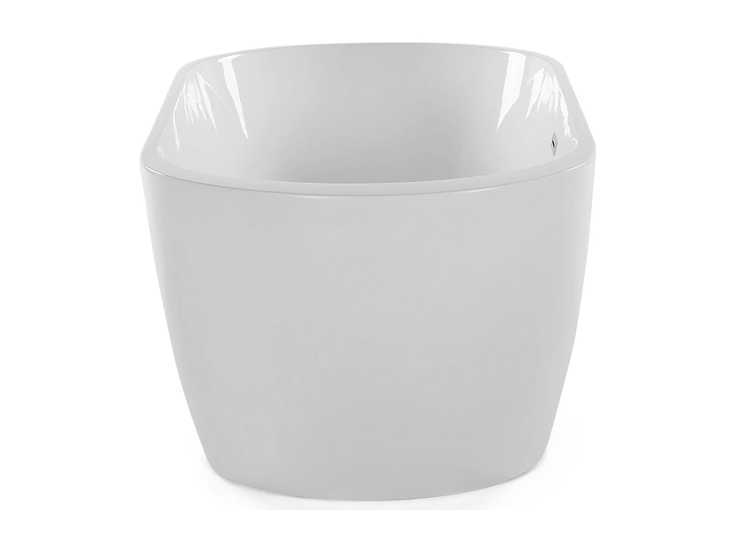 Wanna wolnostojąca NEVIS 150 x 75 cm Biały