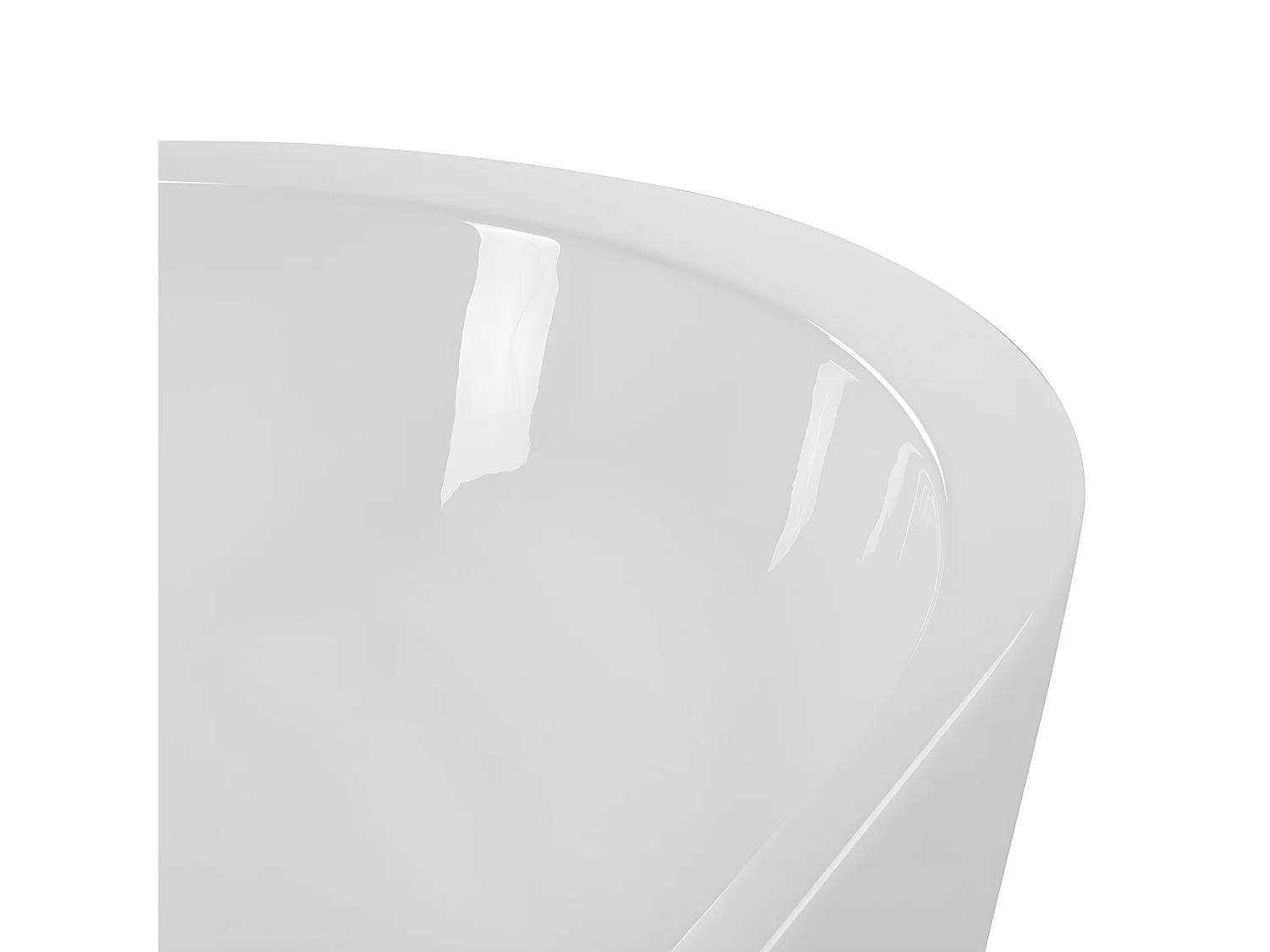 Wanna wolnostojąca NEVIS 150 x 75 cm Biały