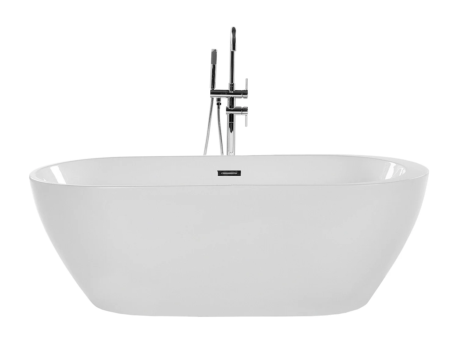 Banheira autónoma NEVIS 1500 x 750 mm Branco