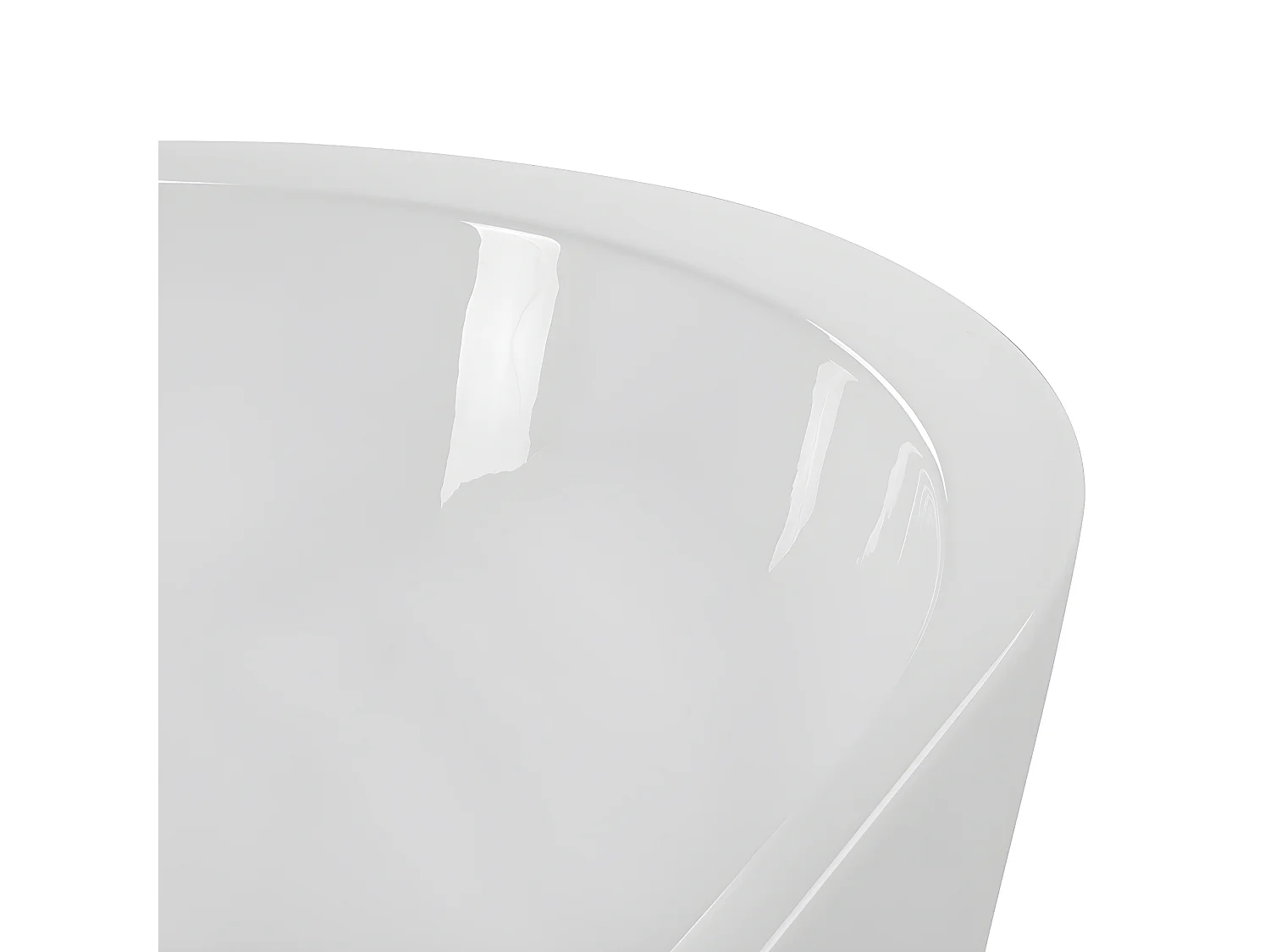 Banheira autónoma NEVIS 1500 x 750 mm Branco