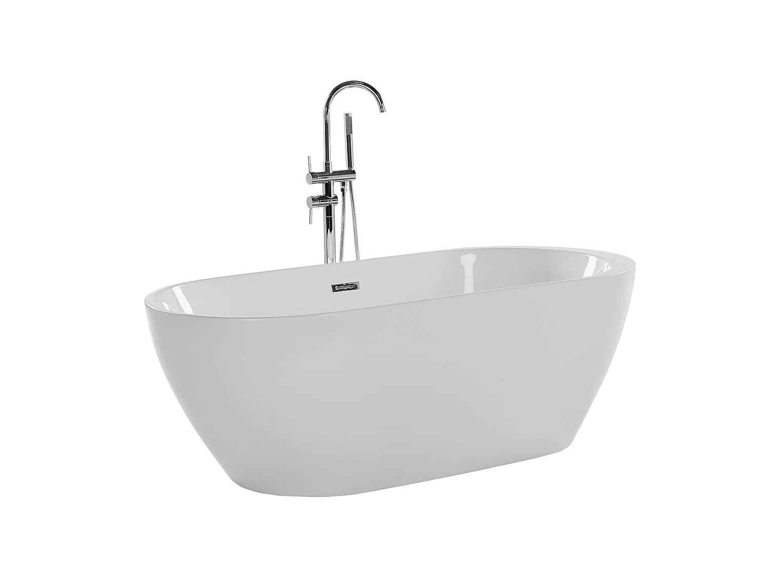 Vrijstaand bad NEVIS 150 x 75 cm Wit