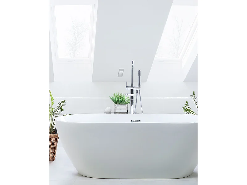 Baignoire îlot NEVIS 150 x 75 cm Blanc