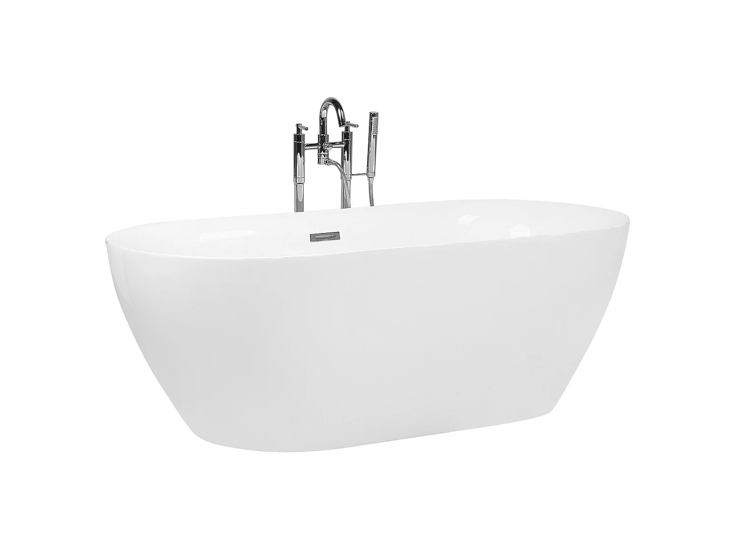 Baignoire îlot CARRERA 160 x 75 cm Blanc