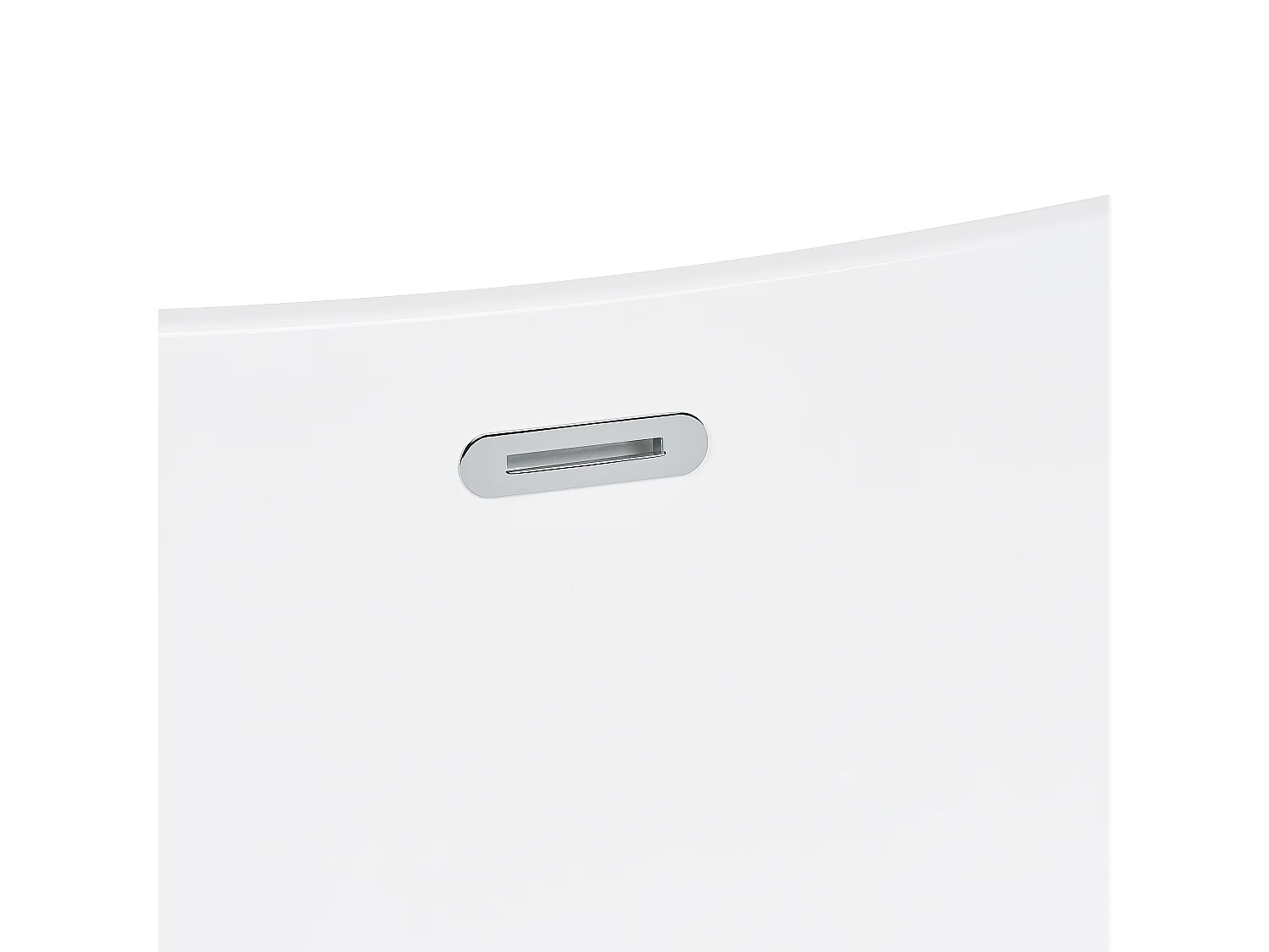 Vrijstaand bad ANTIGUA 170 x 77 cm Zwart