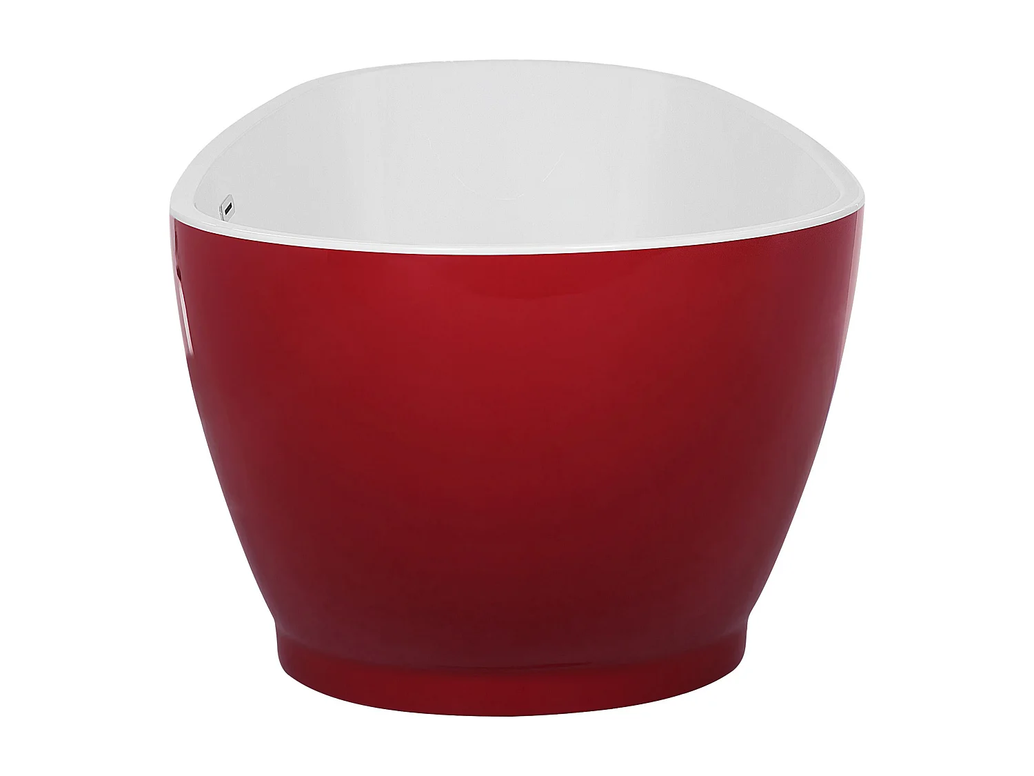 Vrijstaand bad GUIANA 173 x 82 cm Rood