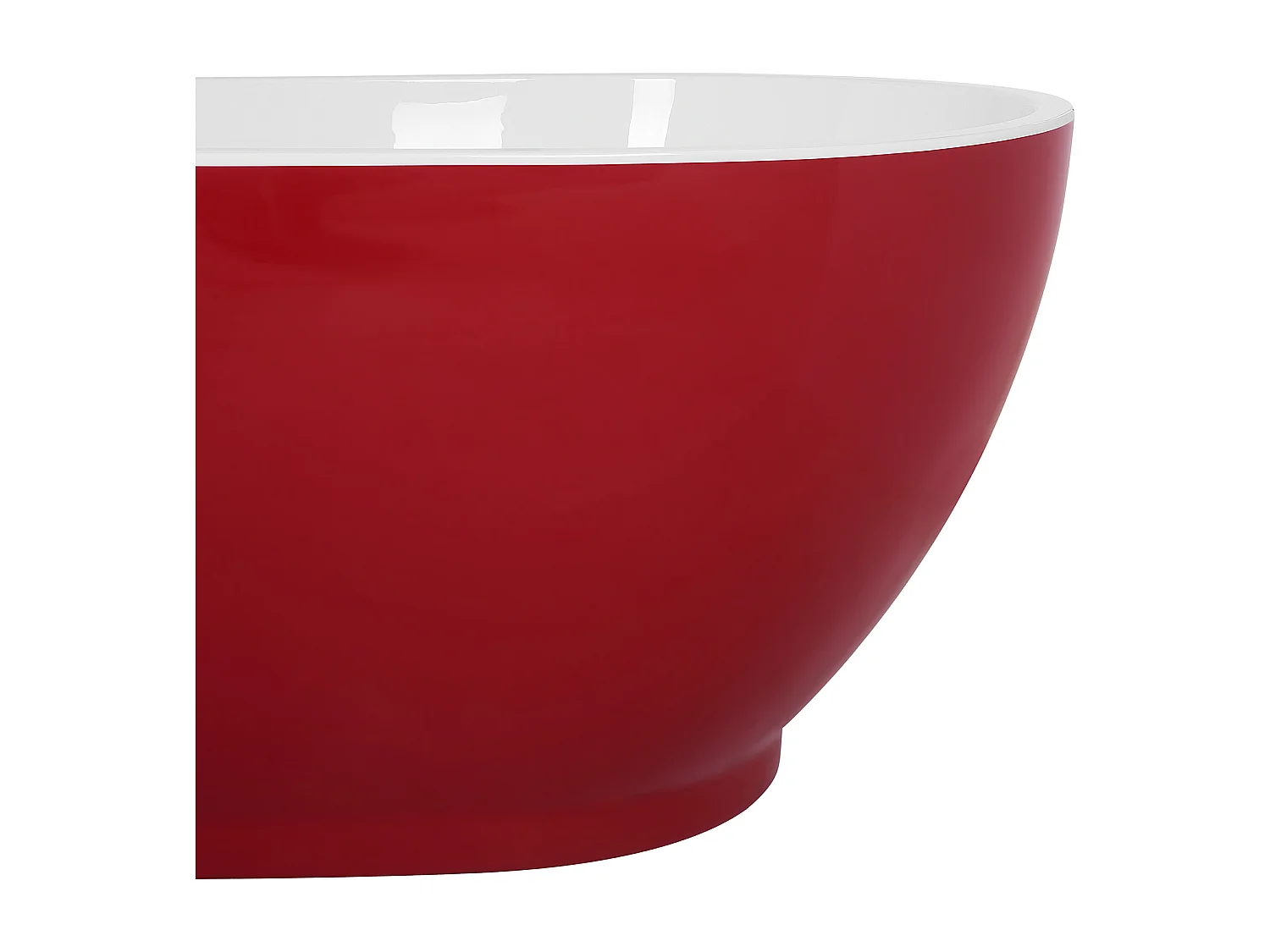 Baignoire îlot GUIANA 173 x 82 cm Rouge