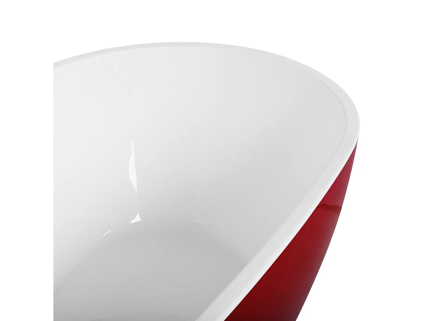 Banheira autónoma GUIANA 1730 x 820 mm Vermelho