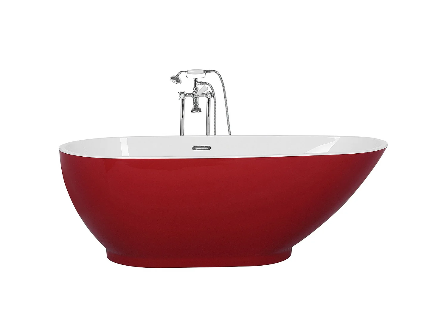 Baignoire îlot GUIANA 173 x 82 cm Rouge
