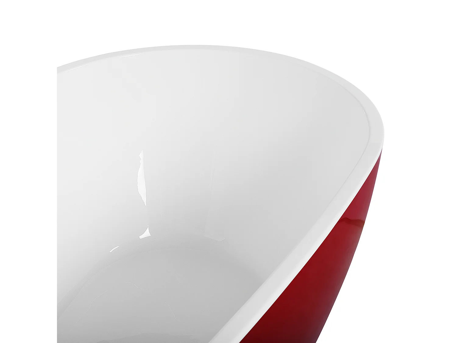 Baignoire îlot GUIANA 173 x 82 cm Rouge