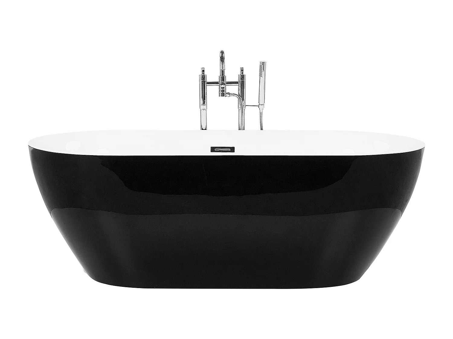Baignoire îlot CARRERA 160 x 75 cm Noir