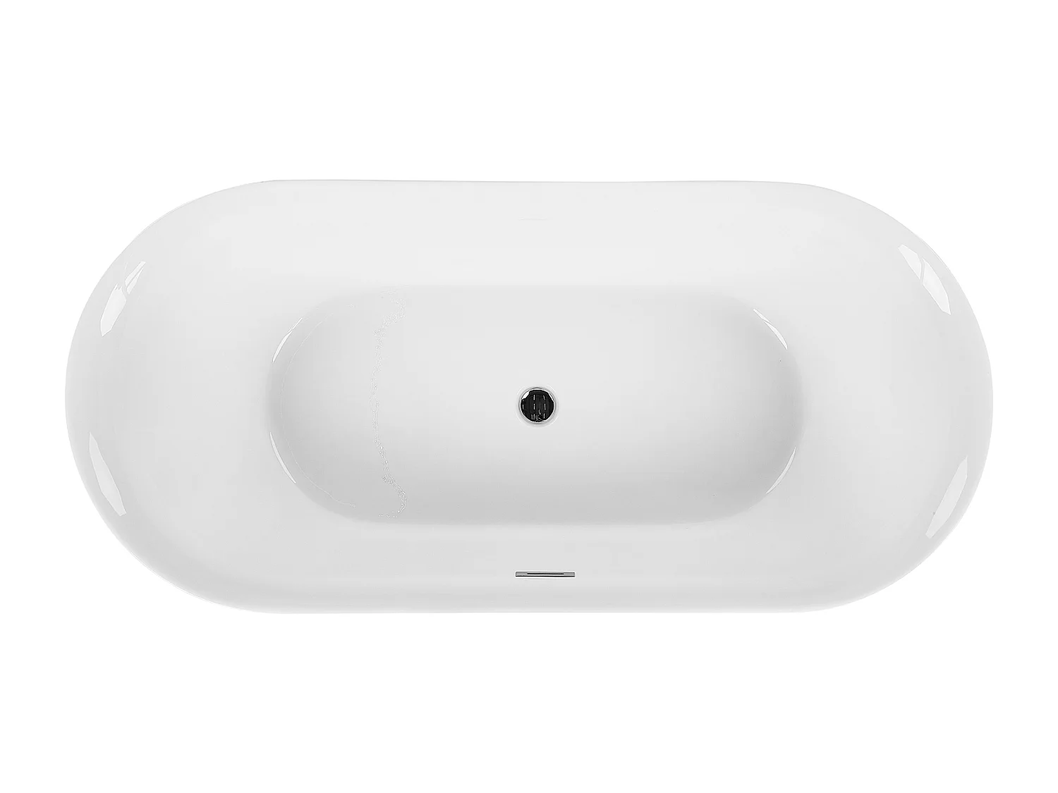 Baignoire îlot CARRERA 160 x 75 cm Noir