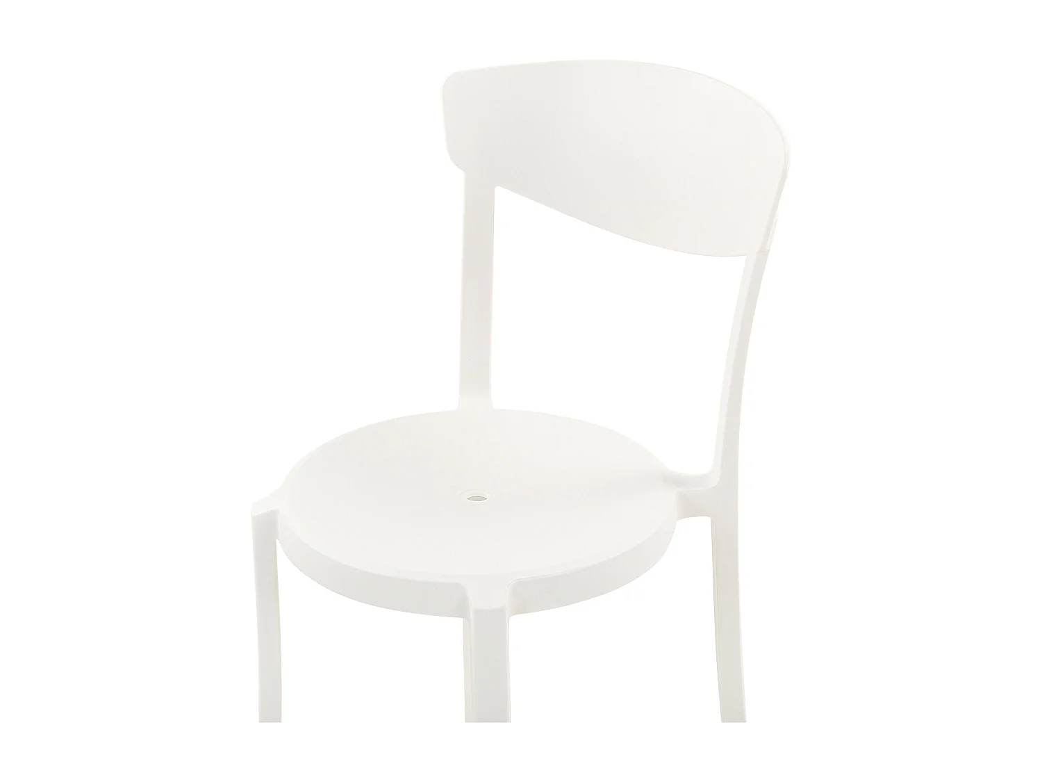 Conjunto de 4 cadeiras de jardim VIESTE Branco