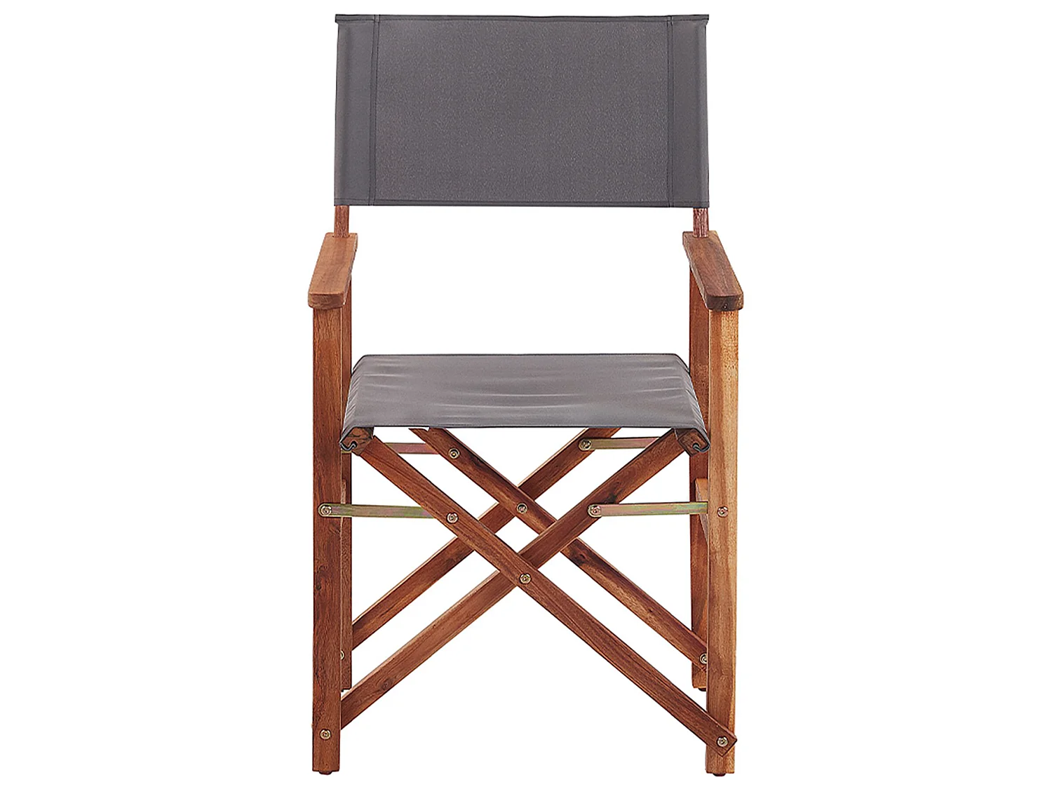 Lot de 2 chaises de jardin CINE Acacia Multicolore