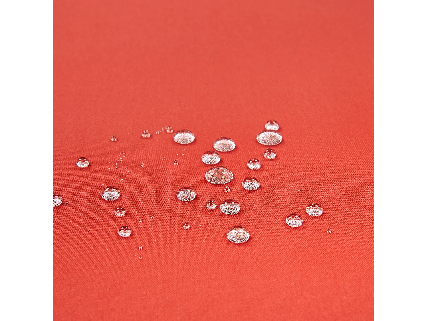 Panca da giardino con cuscino VIVARA 160 cm Legno di acacia certificato Rosso scuro