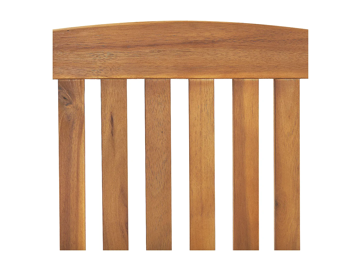 Lot de 2 chaises de jardin avec coussins JAVA Acacia Blanc cassé