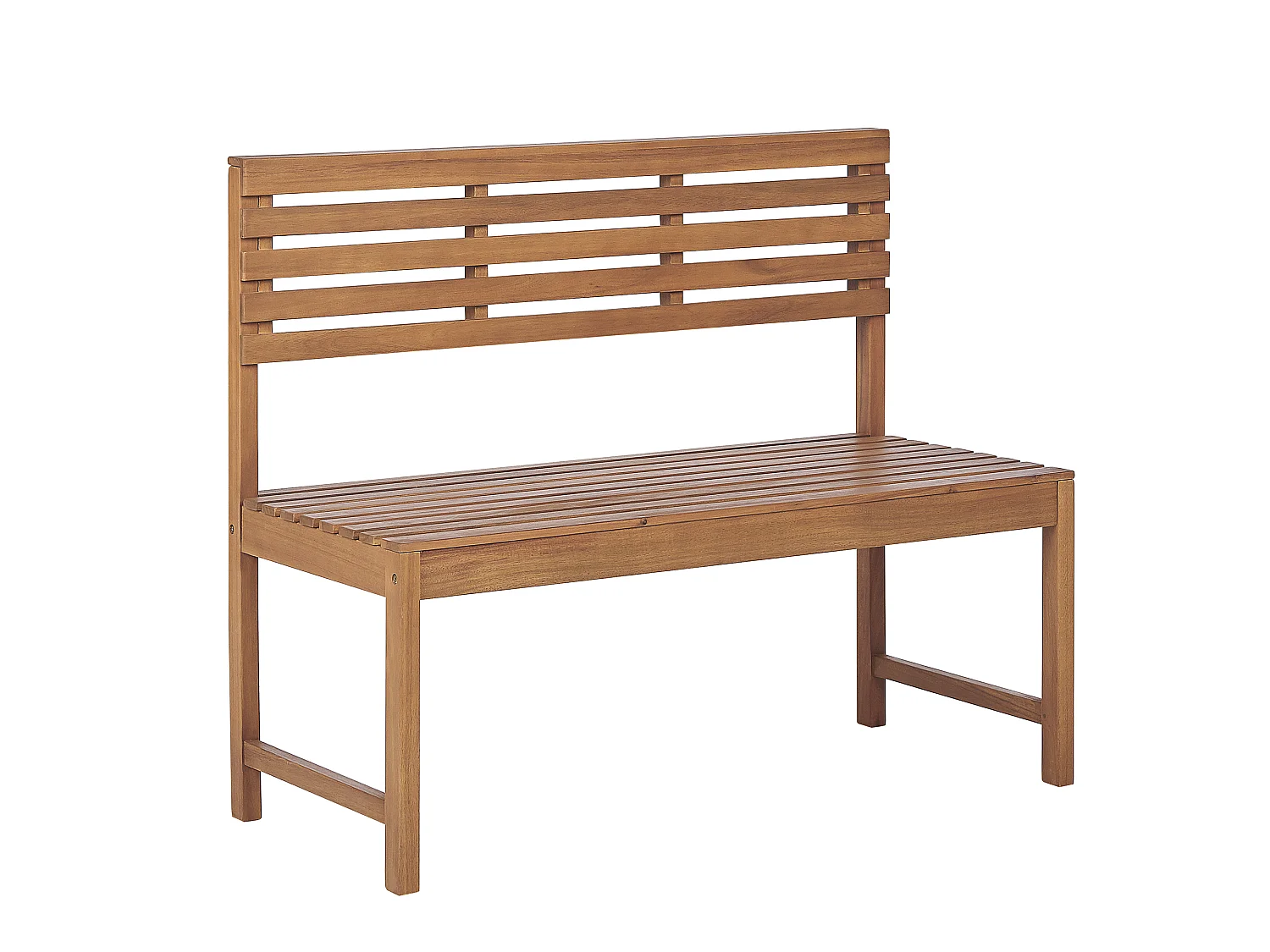 Panchina da giardino TREIA 110 cm Legno d'acacia Marrone