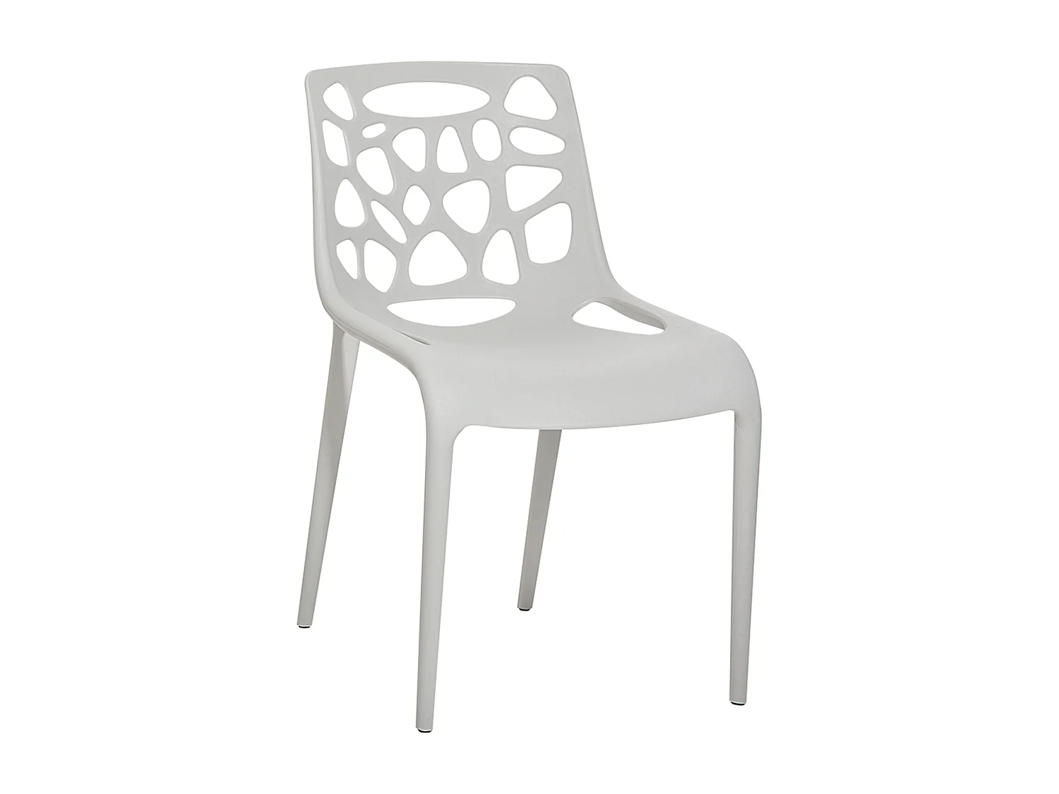 Eetkamerstoel MORGAN Lichtgrijs