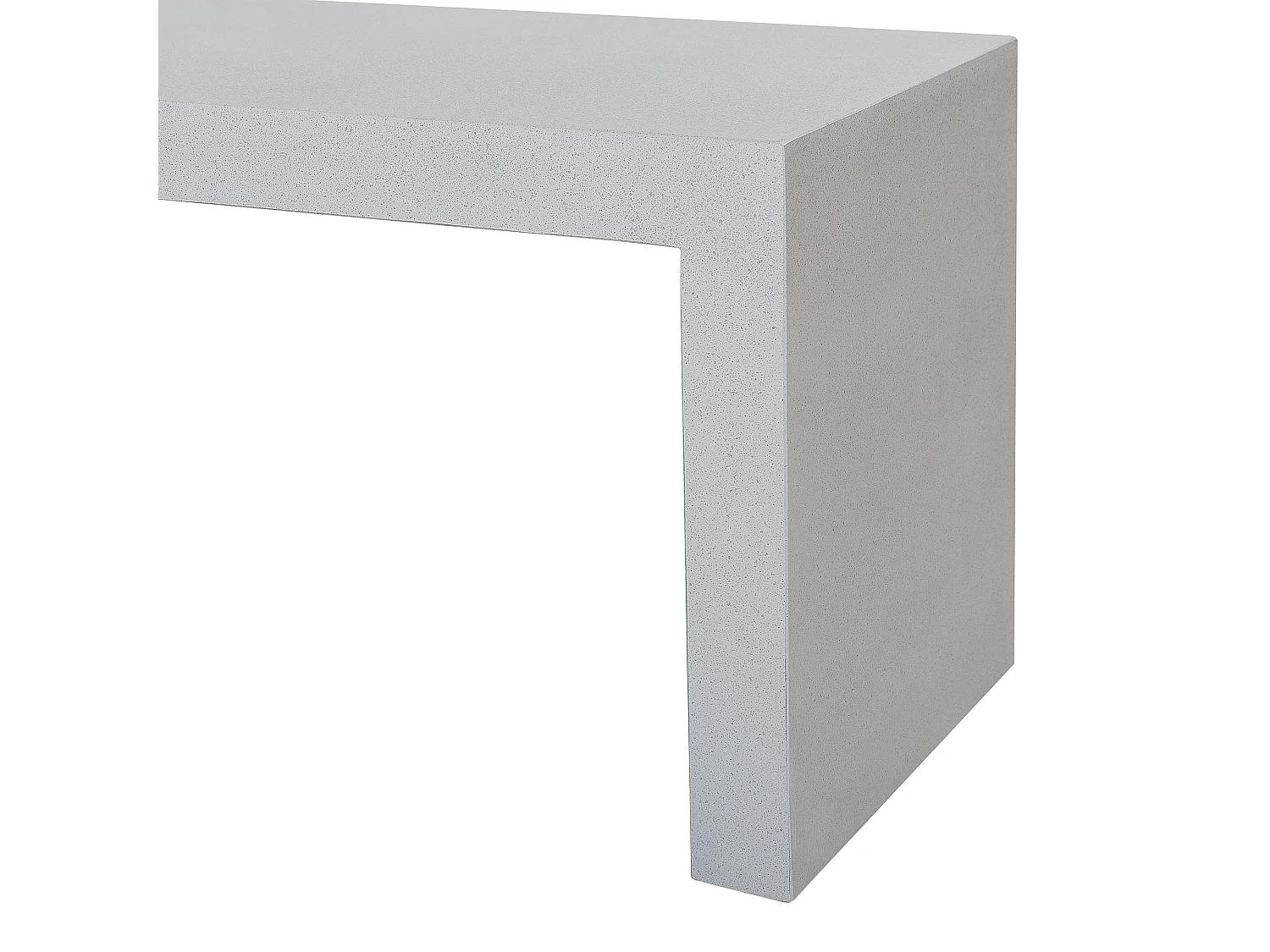 Panchina da giardino TARANTO 150 cm Cemento Bianco