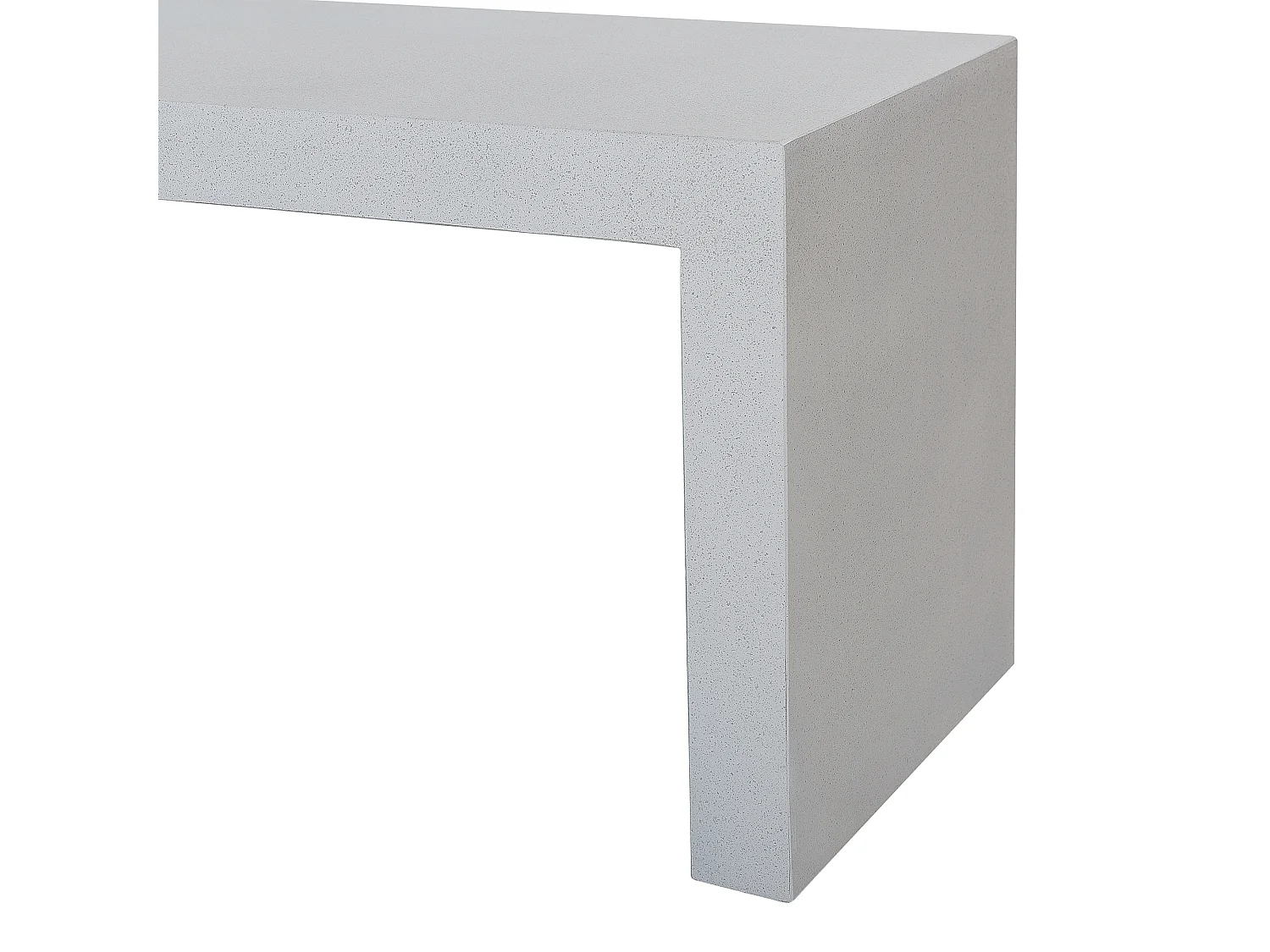 Panchina da giardino TARANTO 150 cm Cemento Bianco