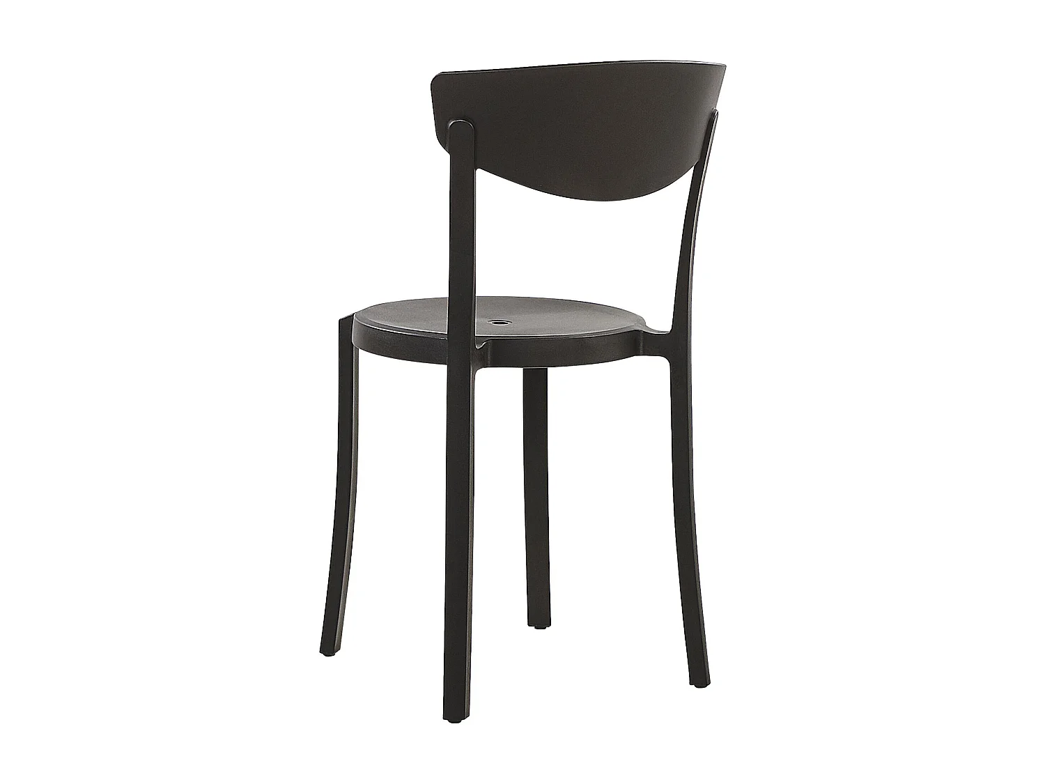 Lot de 4 chaises de jardin VIESTE Noir