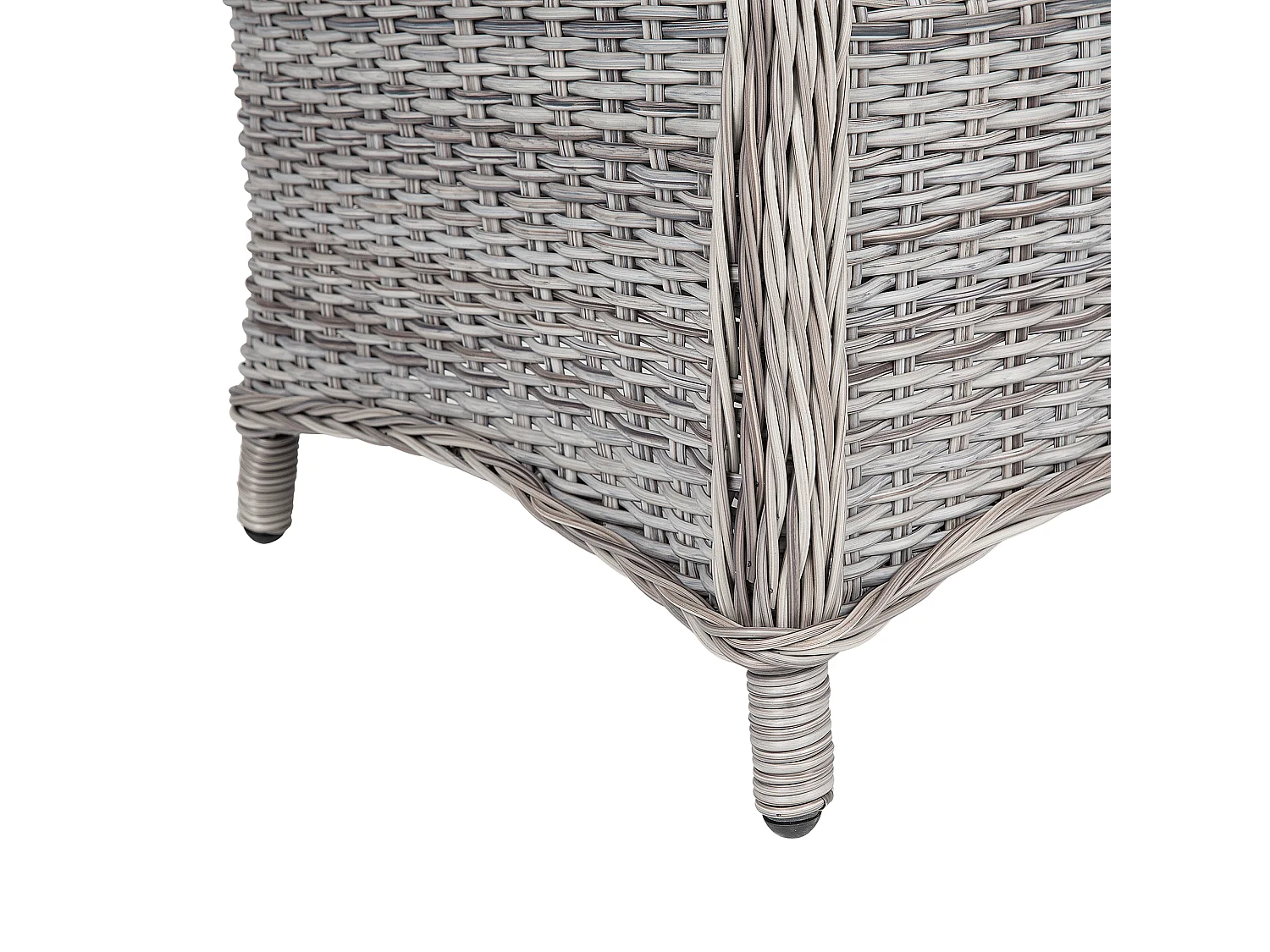 Set van 2 stoelen met zitkussen CASCAIS Grijs