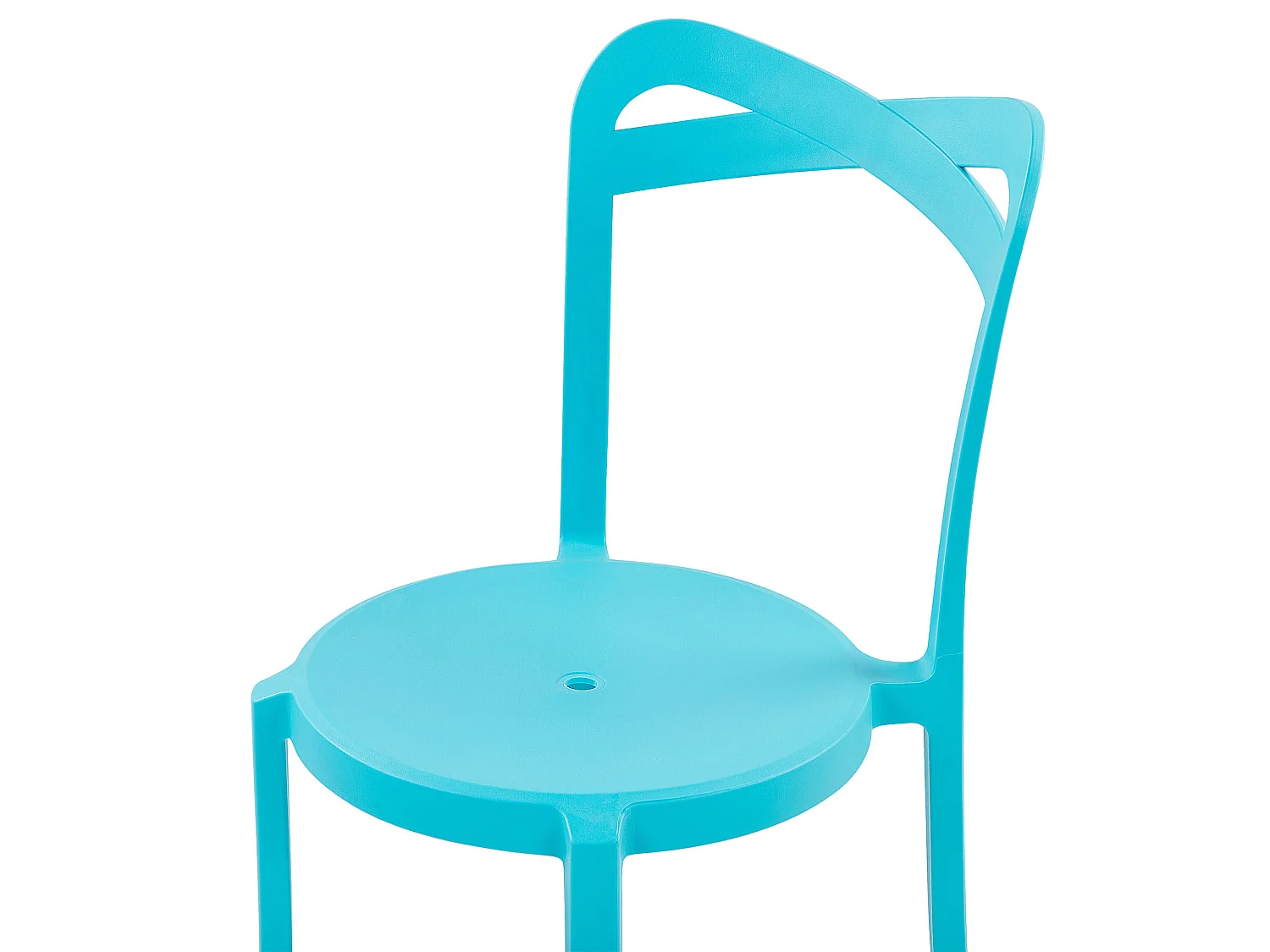 Conjunto de 2 sillas de jardín CAMOGLI Turquesa
