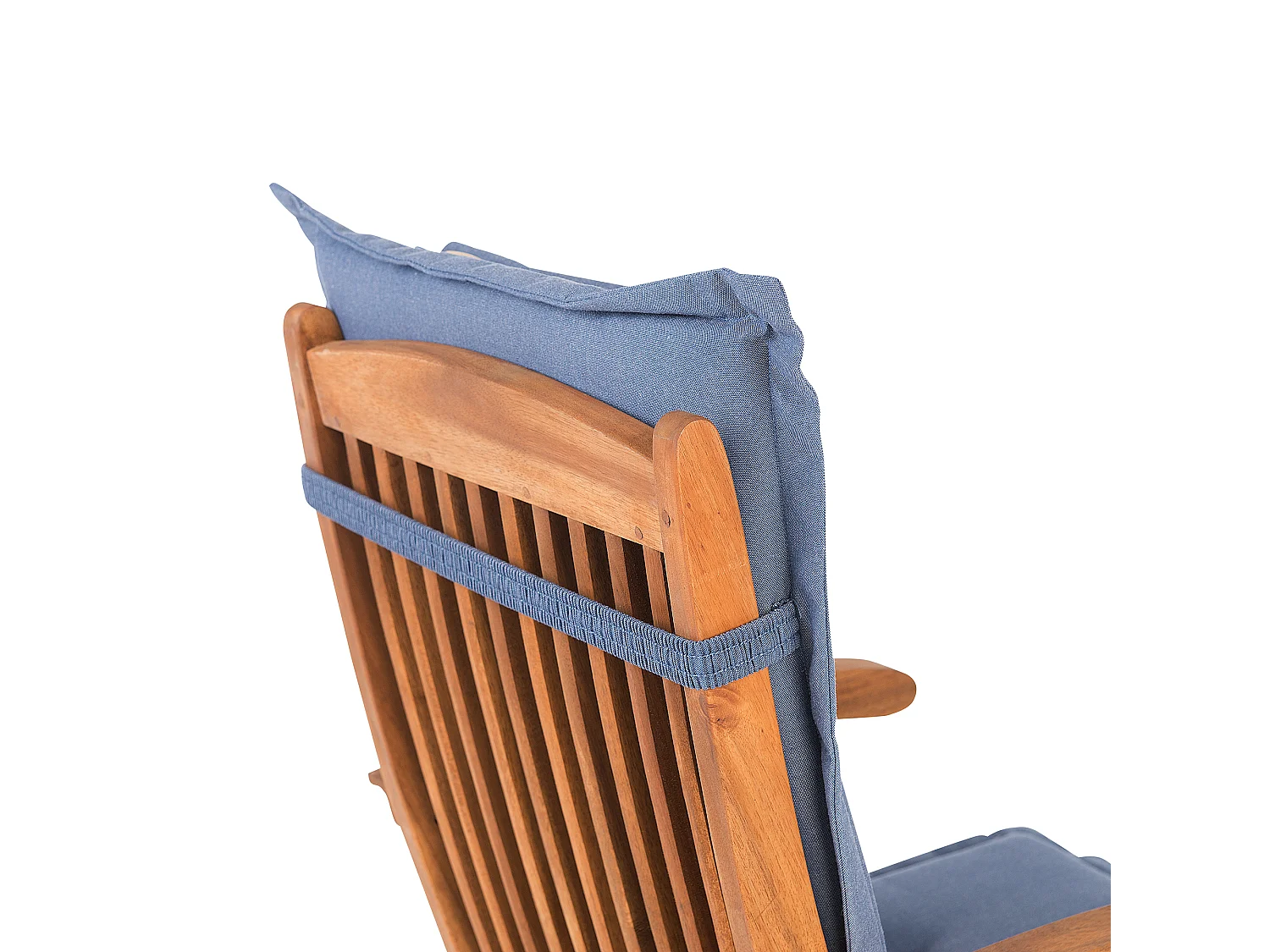 Tuinstoel MAUI Acaciahout Blauw