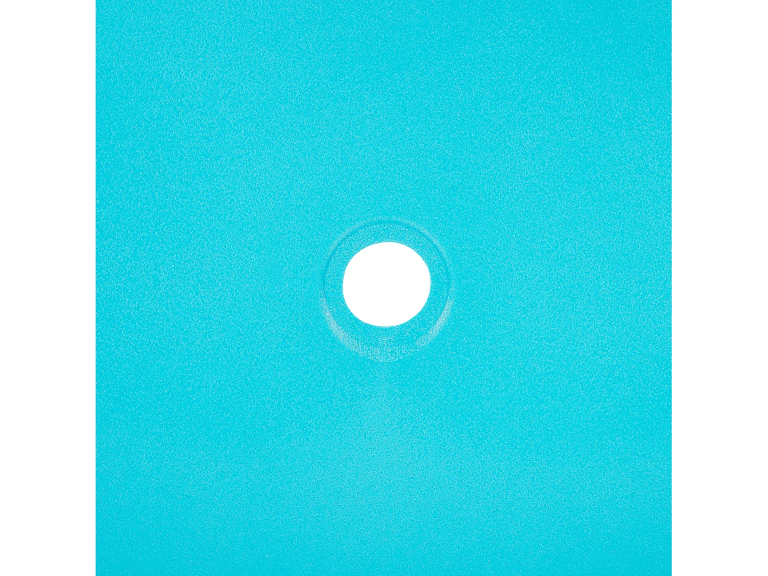 Lot de 6 chaises de jardin bleu turquoise VIESTE