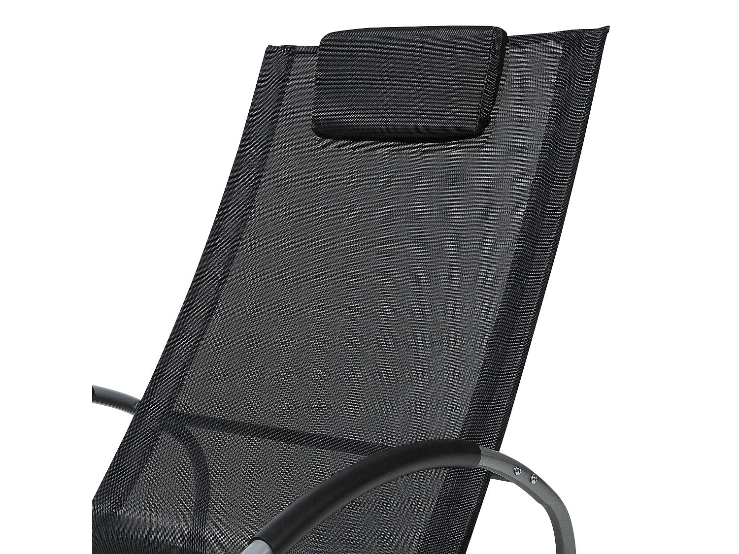 Transat à bascule CAMPO Tissu Noir