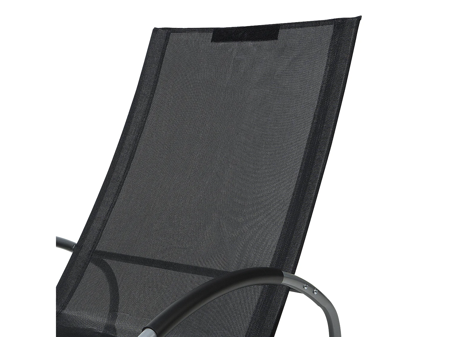 Transat à bascule CAMPO Tissu Noir