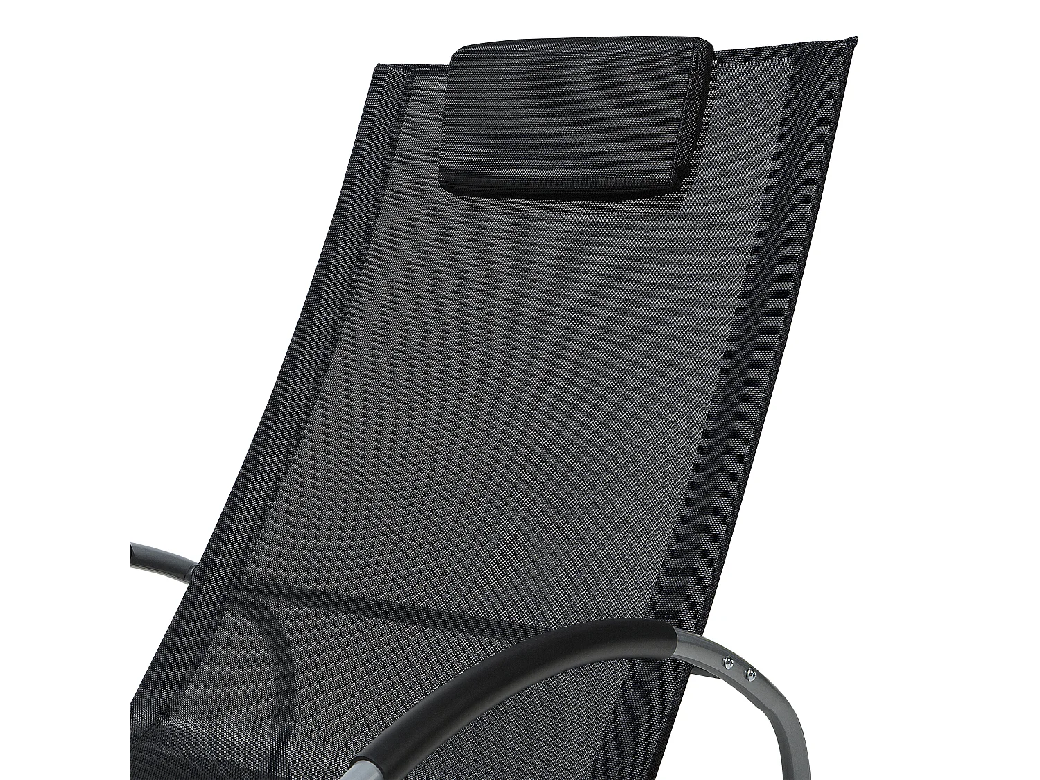 Transat à bascule CAMPO Tissu Noir