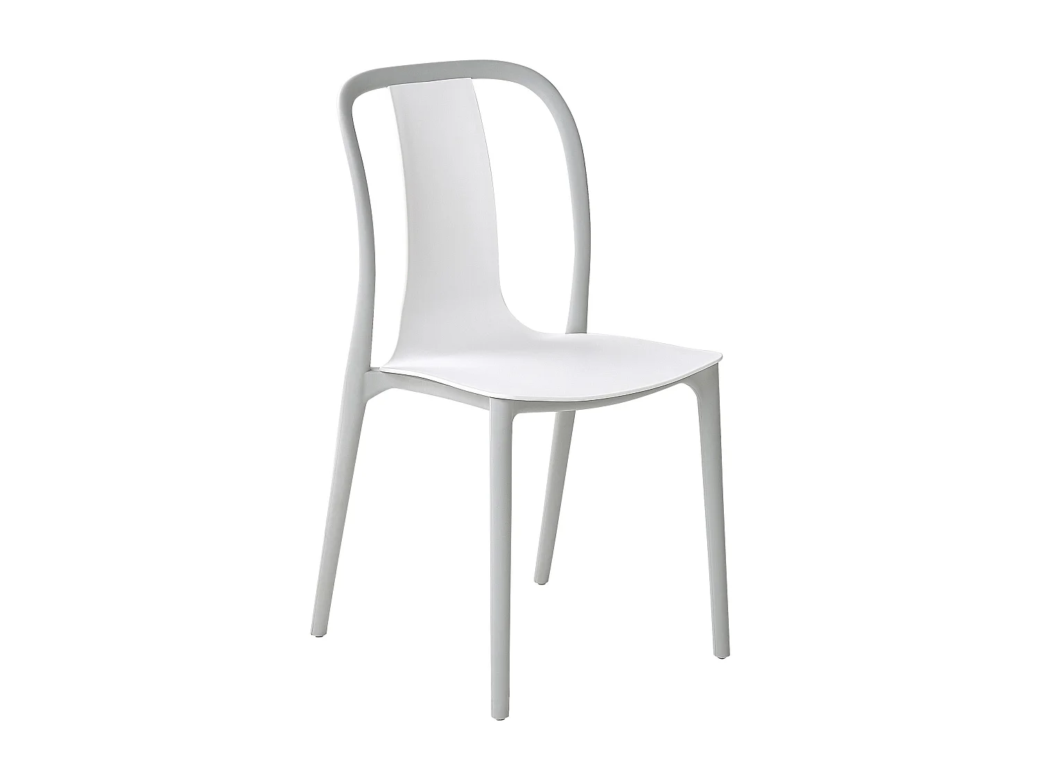Lot de 4 chaises de jardin SPEZIA Blanc