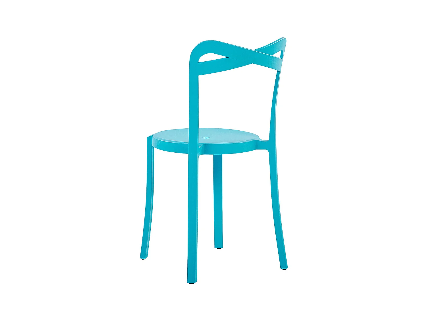 Lot de 4 chaises de jardin CAMOGLI Turquoise