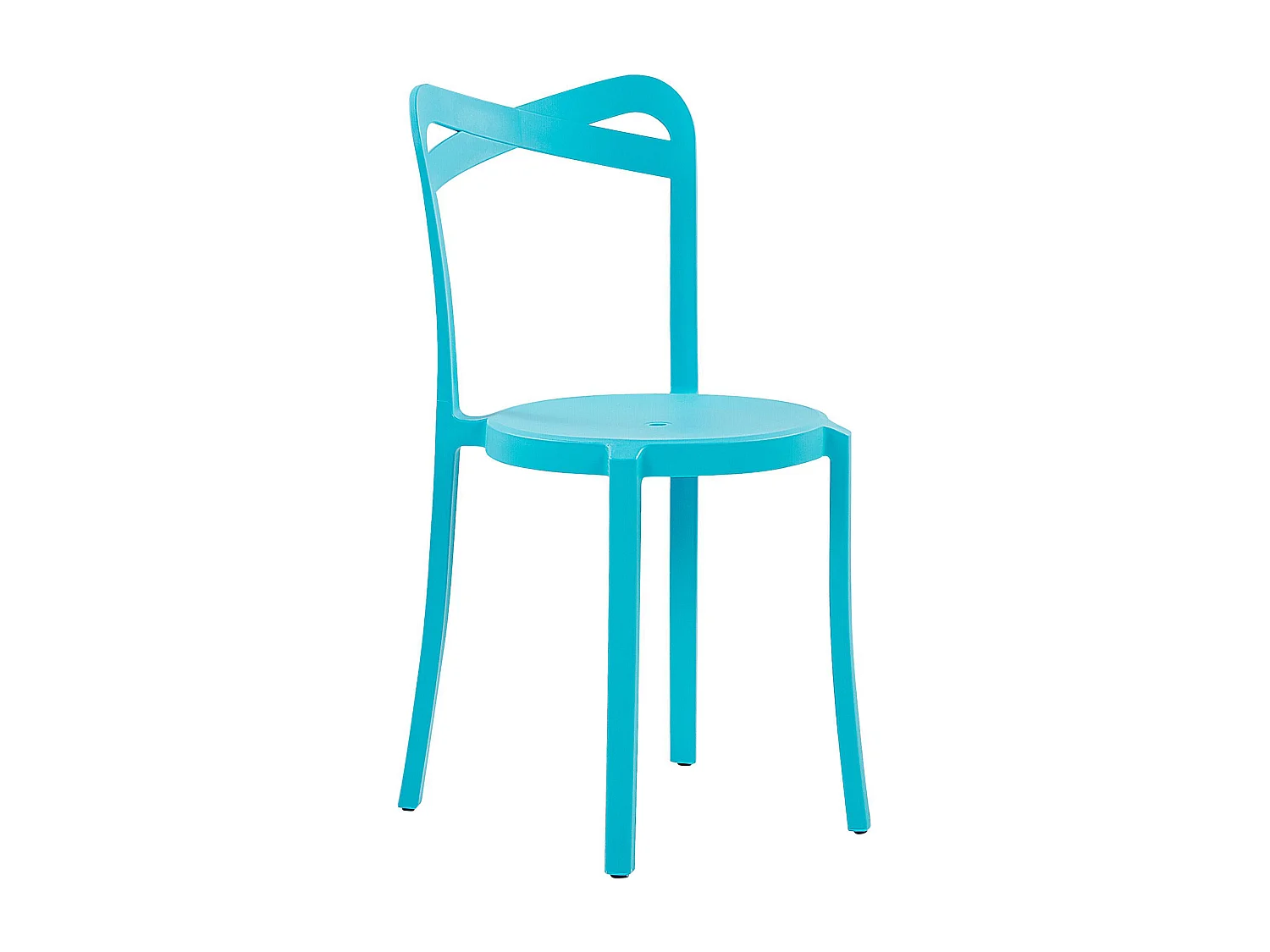 Lot de 4 chaises de jardin CAMOGLI Turquoise