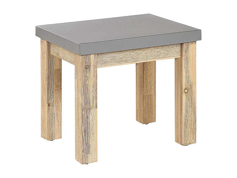 Silla de jardín OSTUNI Cemento Gris