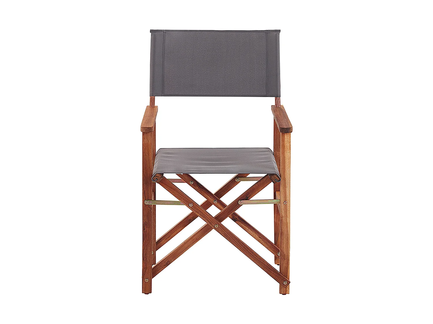 Lot de 2 chaises de jardin CINE Acacia Vert foncé