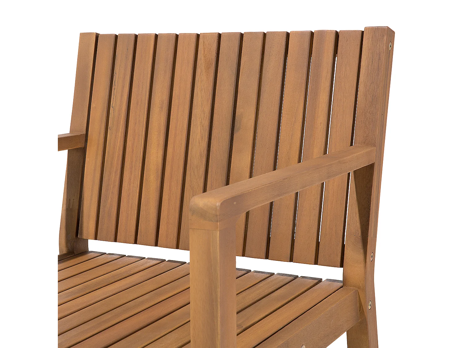 Chaise de jardin SASSARI Acacia Bleu marine