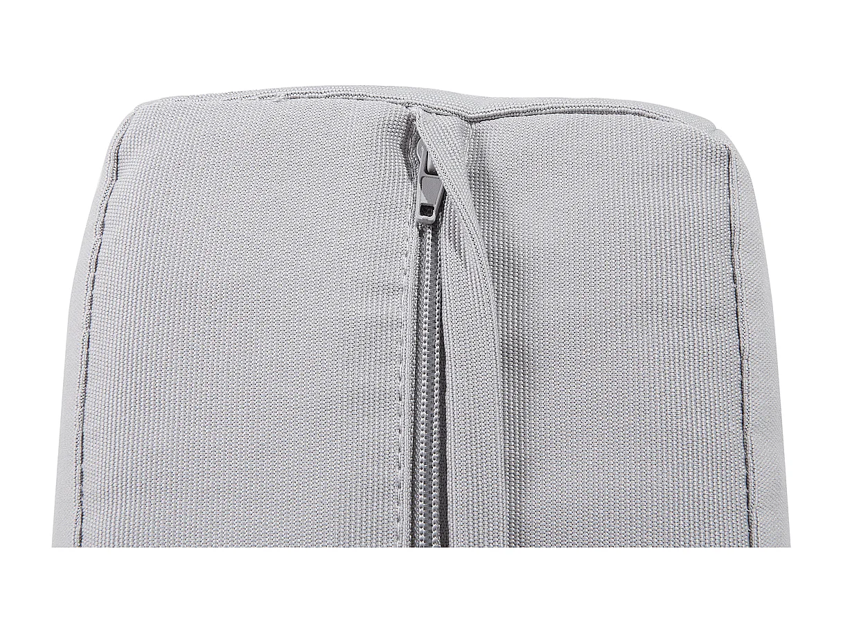 Fauteuil de jardin SALERNO Métal Gris clair